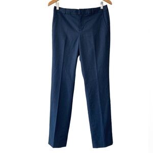 NWT Banana Republic Dark Navy Straight Leg Trousers
